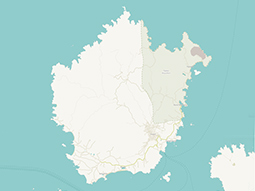 Kimolos island map