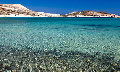 Prassa beach Kimolos